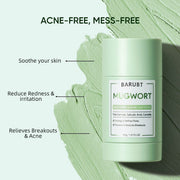 Mugwort Mud Mask Stick Deep Cleansing Blackhead Removal